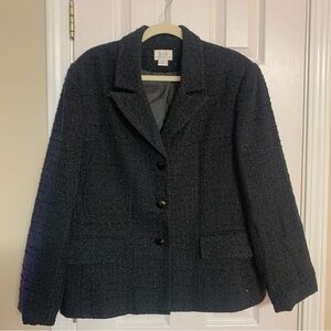 Size 18 Cricket Lane Collection Women's tweed blazer jacket